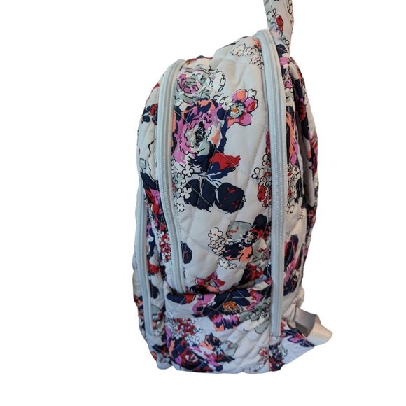 Vera Bradley Ultralight Exuberant Nylon Water Resistant Floral Backpack Pink main image 9